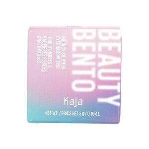 Kaja Beauty Bento Bouncy Shimmer Eyeshadow Trio